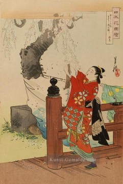 nihon hana zue 1897 1 Ogata Gekko Japanese Ölgemälde